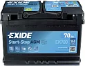Аккумулятор <b>Exide EK700 Start-Stop AGM 70Ач 700А</b>