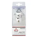 <b>Адаптер автомобильный 2xUSB 5В 1,5А+1,5А в прикуриватель 12В/24В White Arnezi A0603002</b>