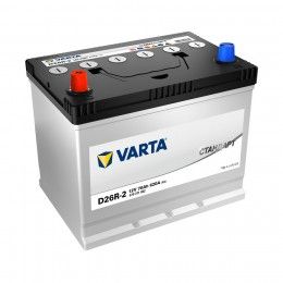 Аккумулятор автомобильный Varta Стандарт D26R-2 70 Ач 620 A Прямая полярность (260x175x225) 570311062 с бортиком