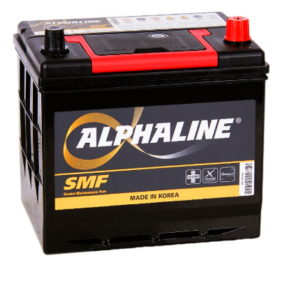Аккумулятор автомобильный Alphaline Standard 65 (75D23L) 65Ач 580А  Обратная полярность (230x175x225)