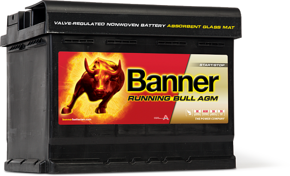 Купить Аккумулятор автомобильный Banner Running Bull AGM 560 01 60Ач 640А Обратная полярность (242x175x190) в Москве