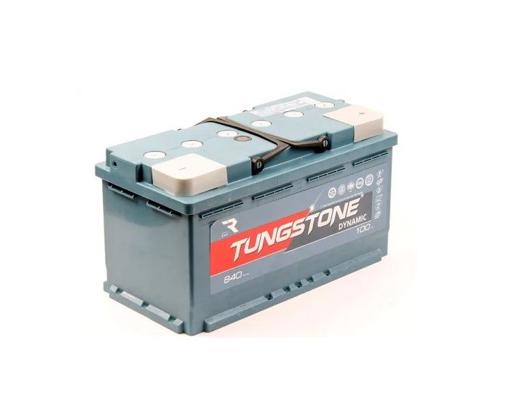 Аккумулятор автомобильный TUNGSTONE DYNAMIC 6СТ-100 100 Ач 840А Прямая полярность (353х175х190)
