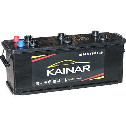 Аккумулятор автомобильный Kainar 140Ач 920А Обратная полярность (513х182х240) конус