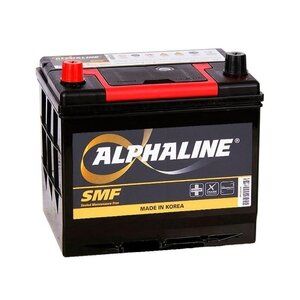 Аккумулятор автомобильный Alphaline Standard 65 (75D23R) 65Ач 580А Прямая полярность (230x175x225)