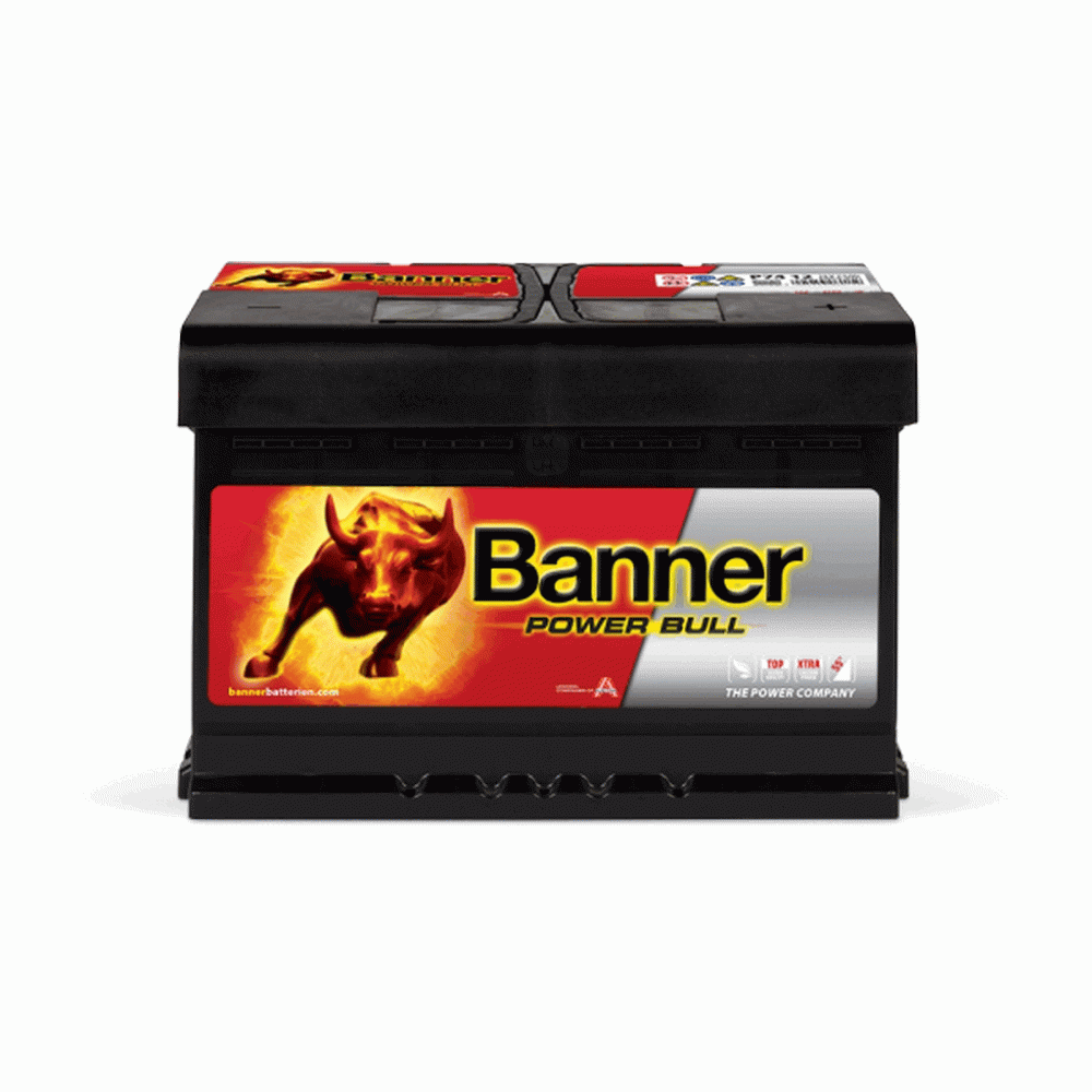 Banner Power Bull P74 12 74Ач 680А, ОП, стандартные клеммы