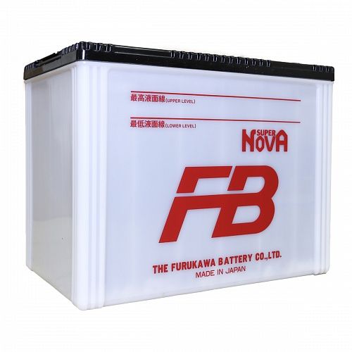 Аккумулятор автомобильный FB Super Nova 80D26R 68Ач 590А Прямая полярность (260x173x225)