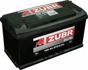 Аккумулятор автомобильный ZUBR Ultra NPR 100Ач 940А Обратная полярность (353х175х190)
