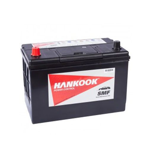 Аккумулятор автомобильный HANKOOK 6СТ-90.1 (105D31R) 90Ач 750А Прямая полярность (302х172х220) бортик