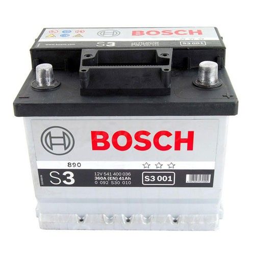 Аккумулятор автомобильный Bosch S3 001 41Ач 360А Обратная полярность (207x175x175) 0 092 S30 010