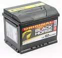 Аккумулятор для легкового автомобиля <b>Black Horse 6СТ-60.0 низкий 60Ач 540А</b>
