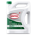 <b>Антифриз Sintec EURO G11 готовый -40 зеленый 5 кг 990554</b>
