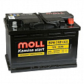 Аккумулятор для легкового автомобиля <b>Moll Kamina Start 74R (574 012 068) 74Ач 680А</b>