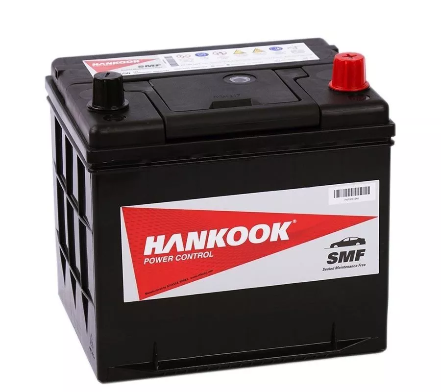 Аккумулятор автомобильный HANKOOK 6СТ-70.0 (MF95D23FL) 70Ач 630А Обратная полярность (230х172х220)