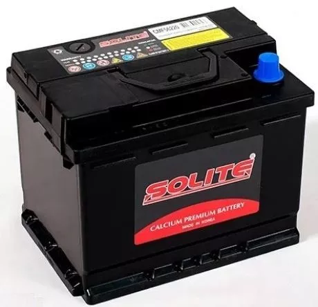 Аккумулятор автомобильный Solite 56220 60Ач 525А Прямая полярность (242x175x190)