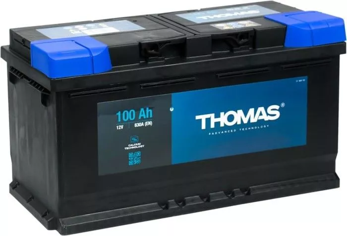 Аккумулятор автомобильный THOMAS 100Ач 830А Обратная полярность (353x175x190) 600 402 083