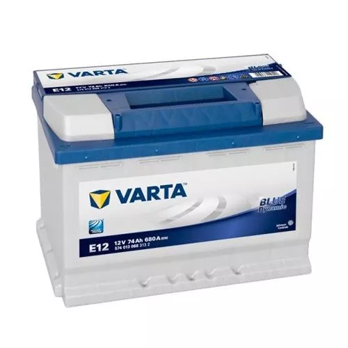Аккумулятор автомобильный Varta Blue Dynamic E12 74 Ач 680 А Прямая полярность (278х175х190)    574 013 068