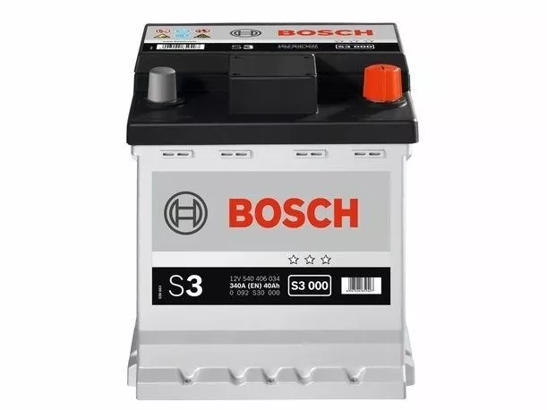 Аккумулятор автомобильный Bosch S3 000 41Ач 340А Обратная полярность (175x175x190) 0 092 S30 000